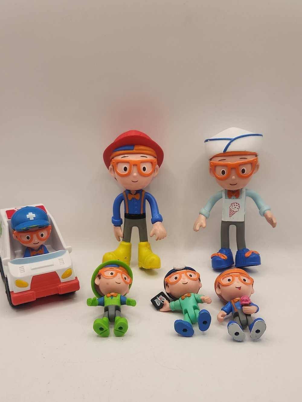 Blippi Action Figures (6)